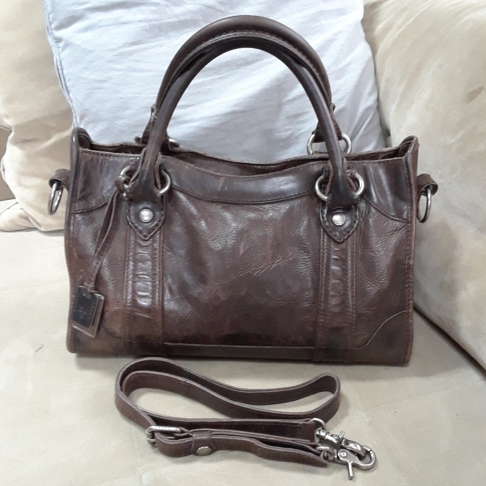 COPY - Frye Melissa Satchel Slate